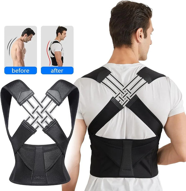 Adjustable Back Posture Belt | Spine Alignment & Back Pain Relief for Better Posture