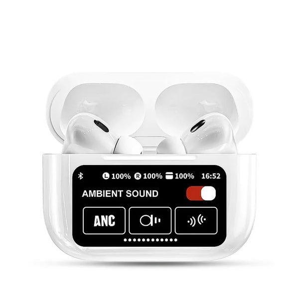 A9 Pro TWS Wireless Earbuds – ANC/ENC, Bluetooth 5.3, Hi-Fi Sound, 36H Playtime, IPX7 Waterproof